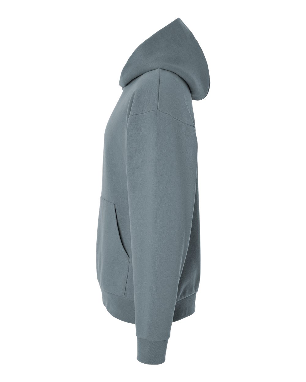Left View of Blue Magic Mainstreet Hooded Sweatshirt - IND420XD