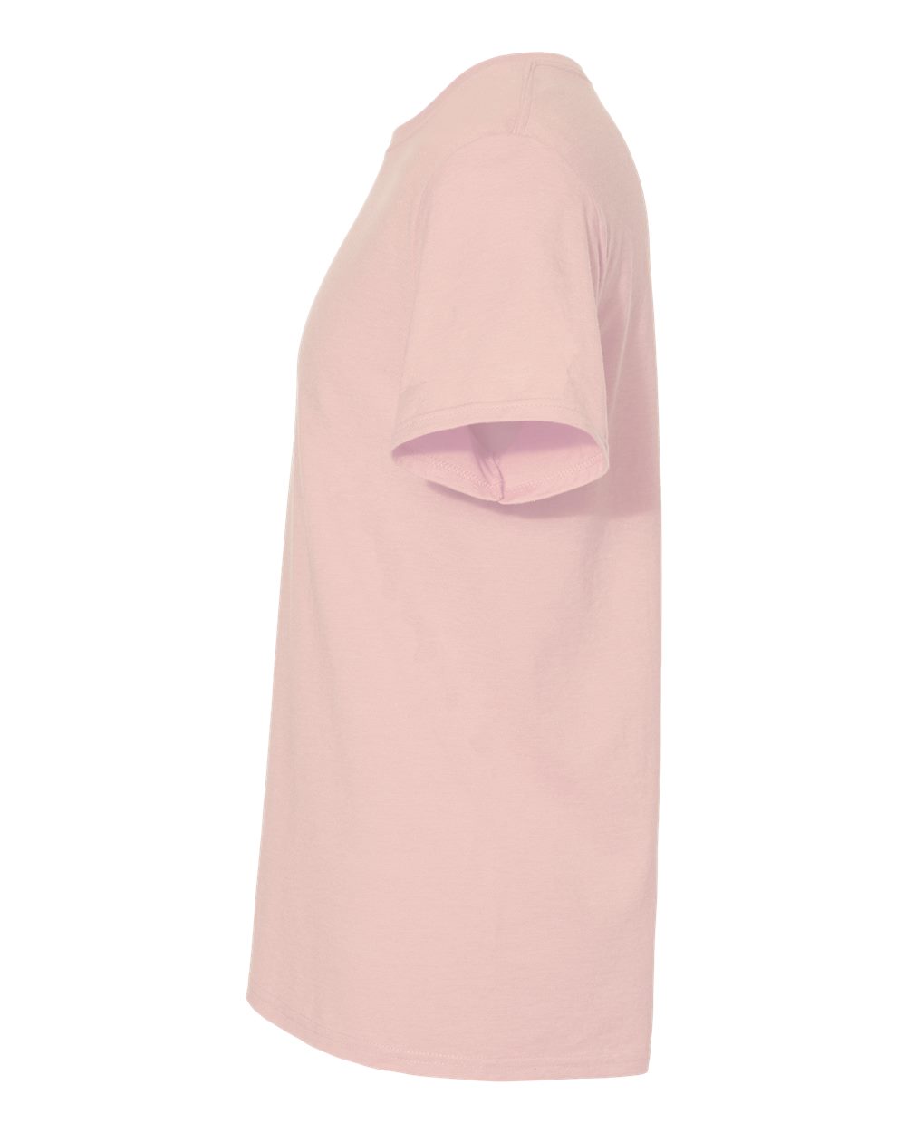 Left View of Blush Pink Premium Blend Ring-Spun T-Shirt - 560MR