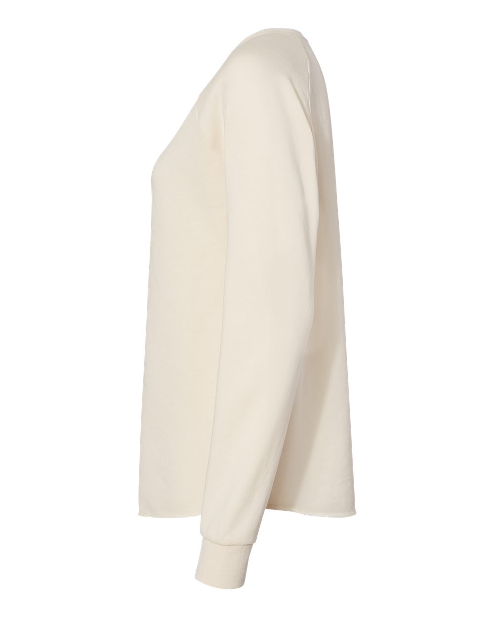 Left View of Bone Women&#39;s California Wave Wash Crewneck Sweatshirt - PRM2000
