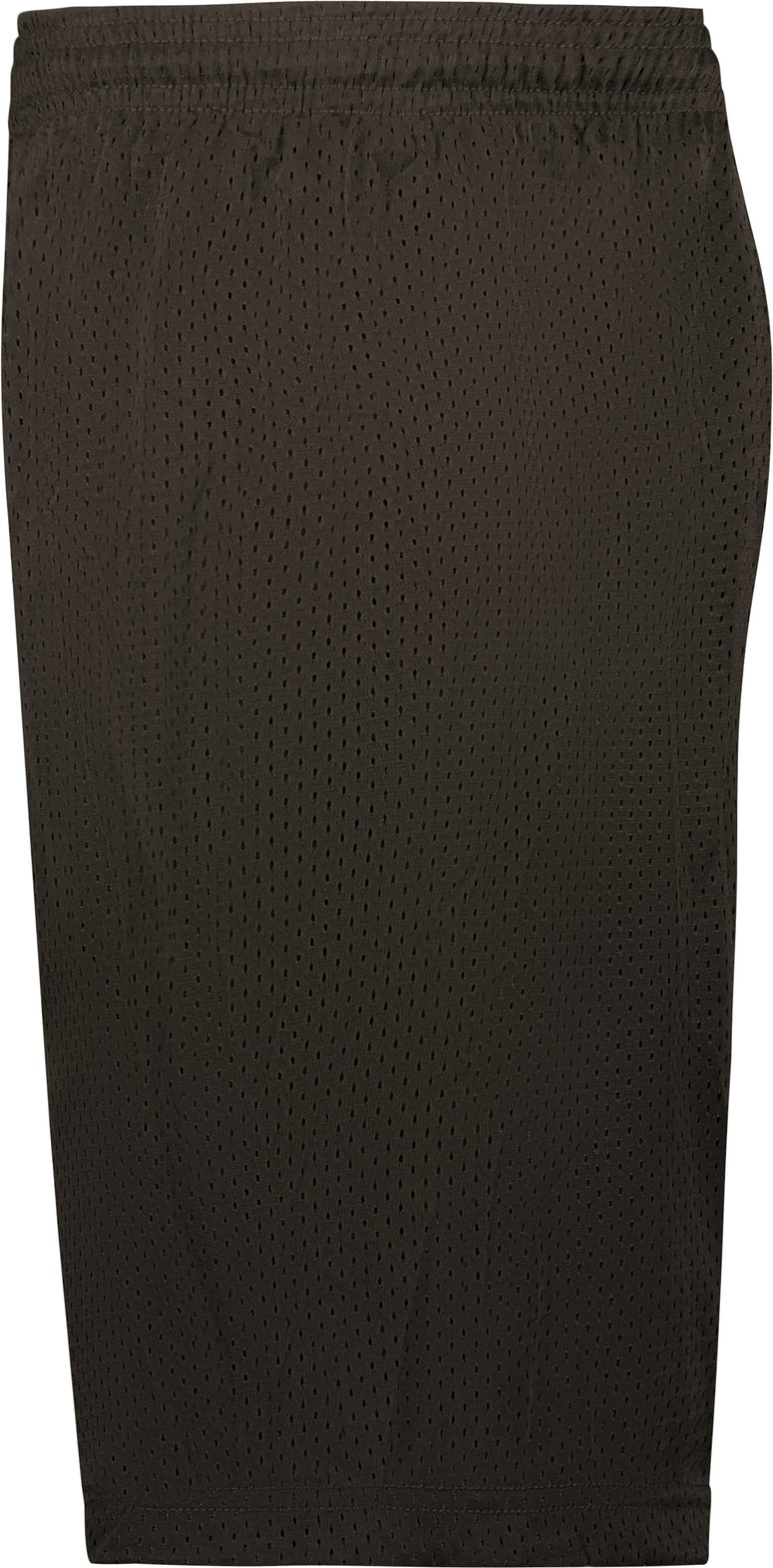 Left View of BROWN MESH/TRICOT SHORT