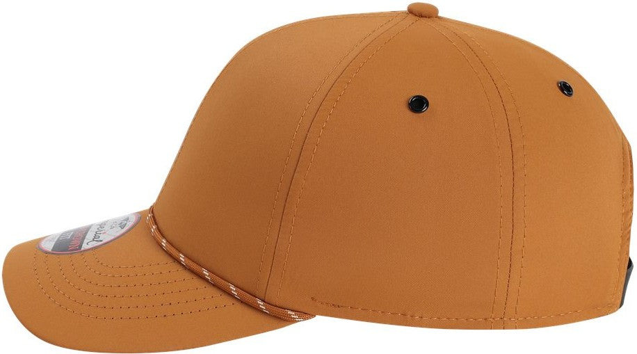 Left View of Buckthorn Brown The Habanero Performance Rope Cap - 6054