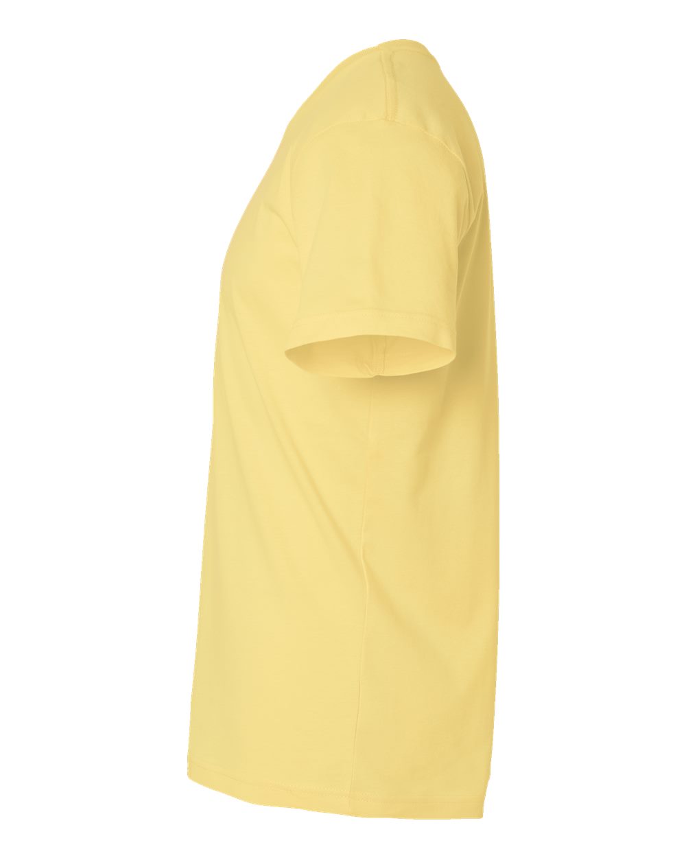 Left View of Butter Fine Jersey Tee - 6901