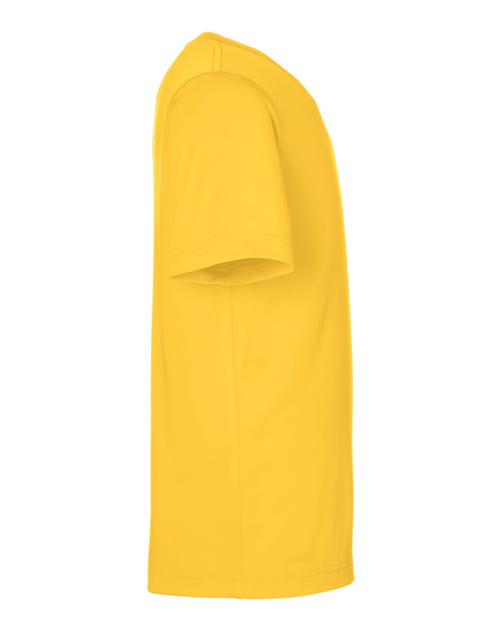 Left View of Campus Gold Youth Capital Performance T-Shirt - CE10Y