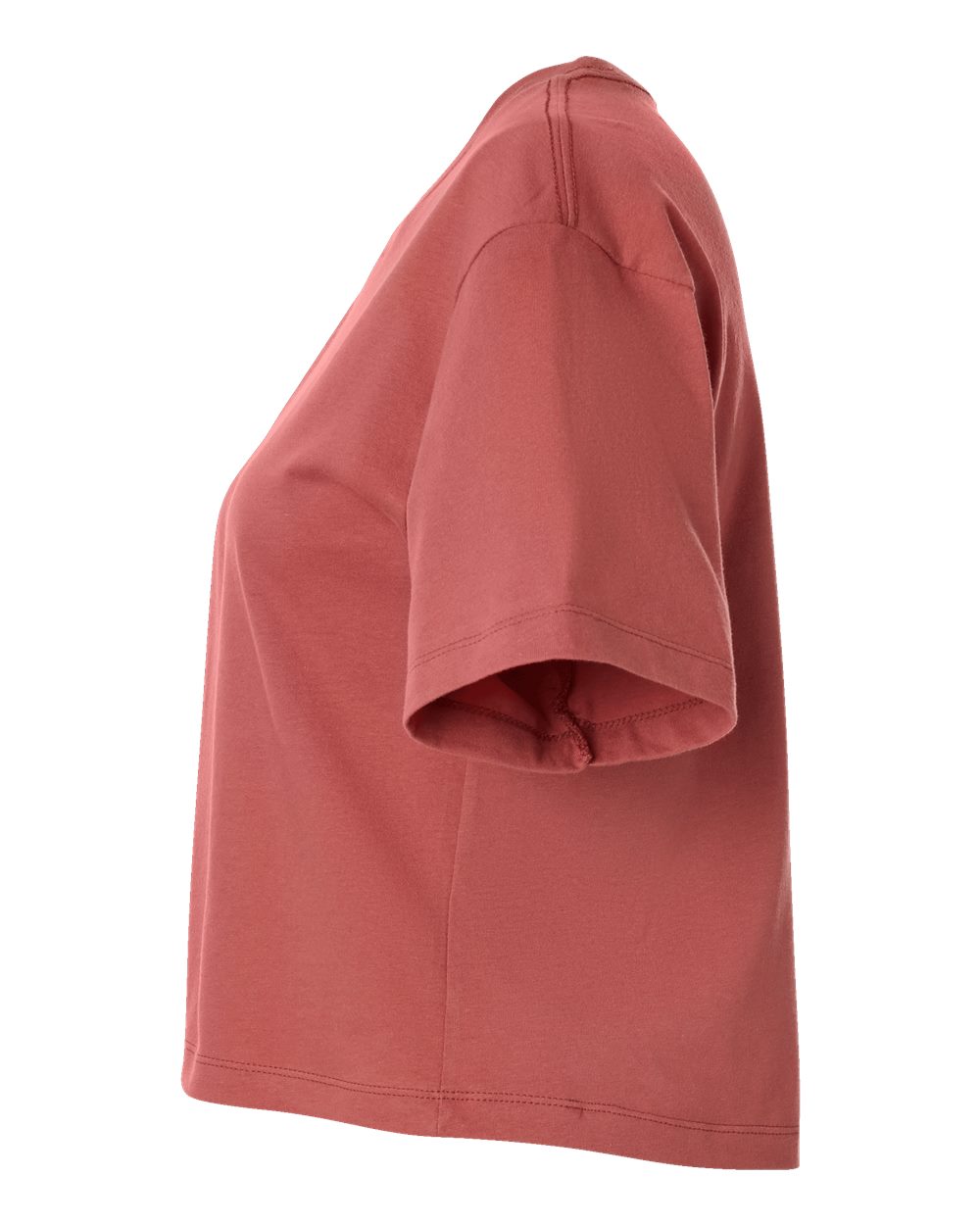 Left View of Canyon Women&#39;s Fine Jersey Boxy Tee - 102