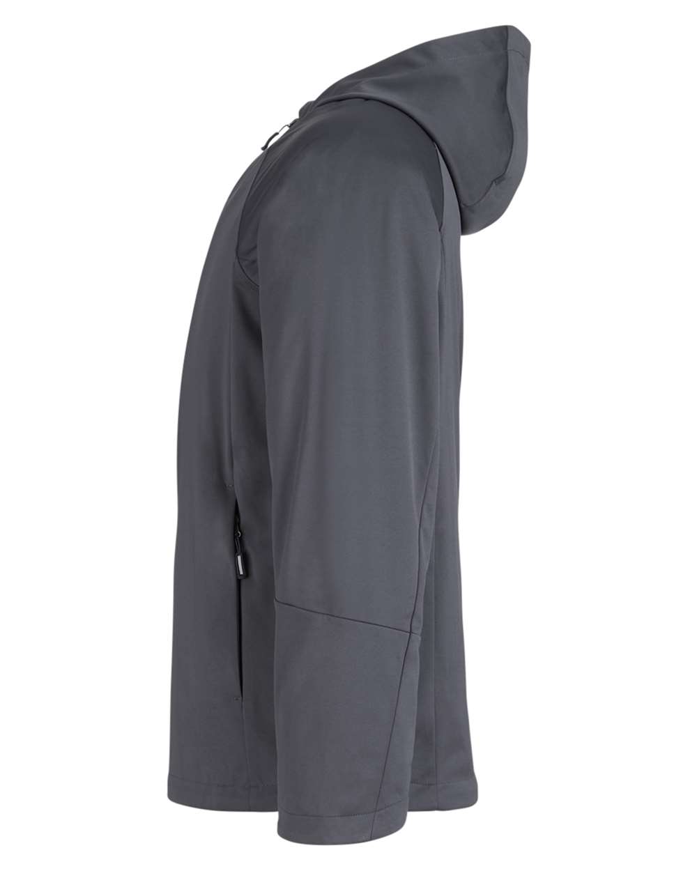 Left View of Carbon Unisex Techno Lite Pullover Anorak - CE711