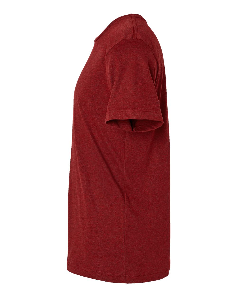 Left View of Cardinal Blackout Fine Jersey Tee - 6901