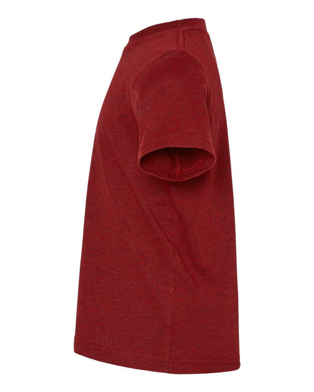 Left View of Cardinal Blackout Toddler Fine Jersey Tee - 3321