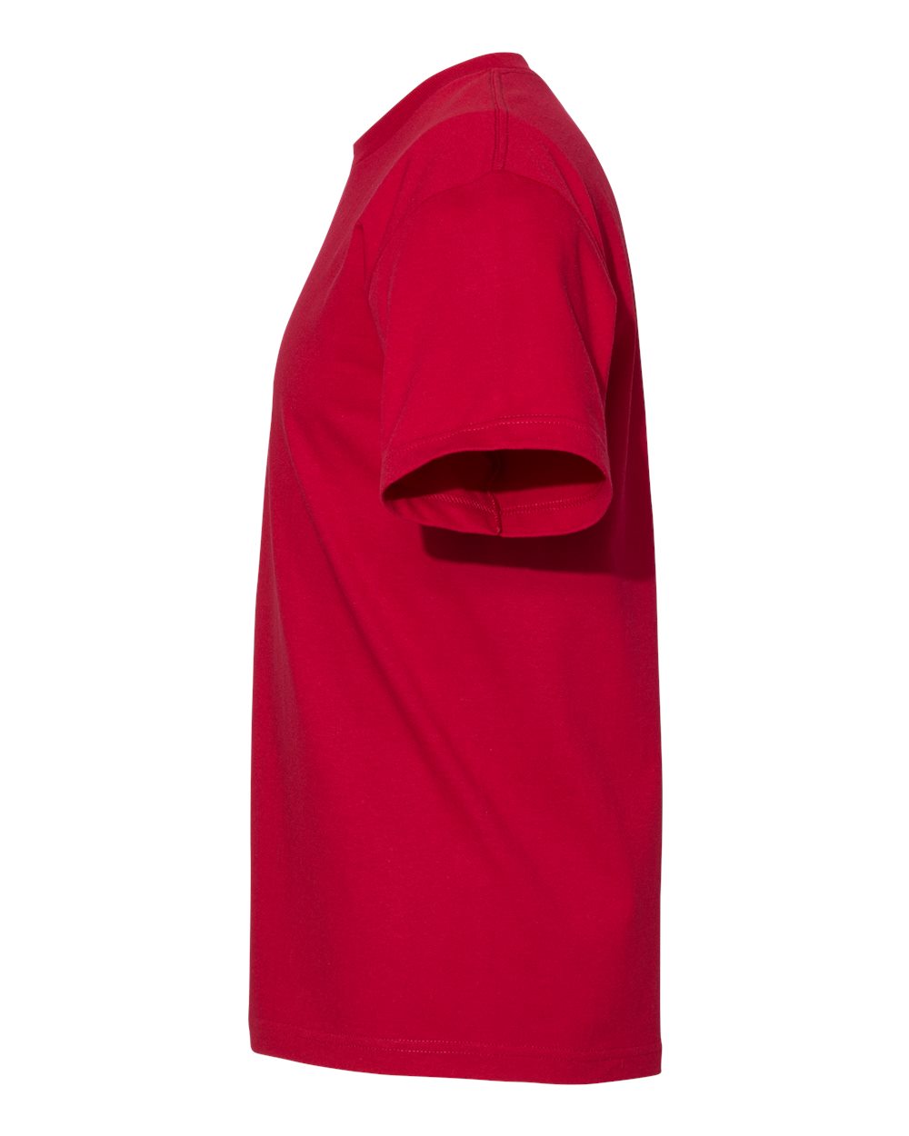 Left View of Cardinal Heavyweight Cotton Tee - 1301