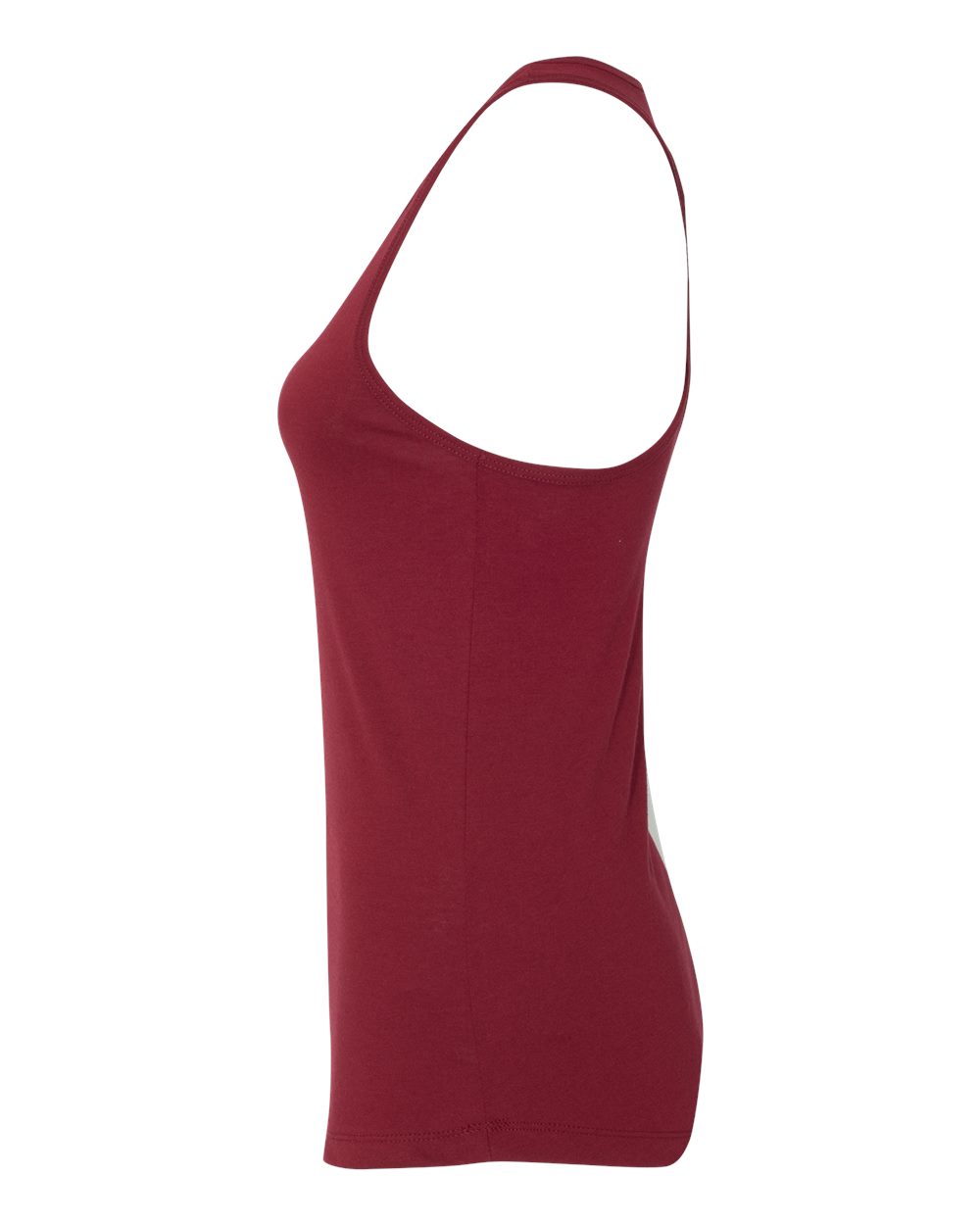 Left View of Cardinal Women&#39;s Ideal Racerback Tank - 1533