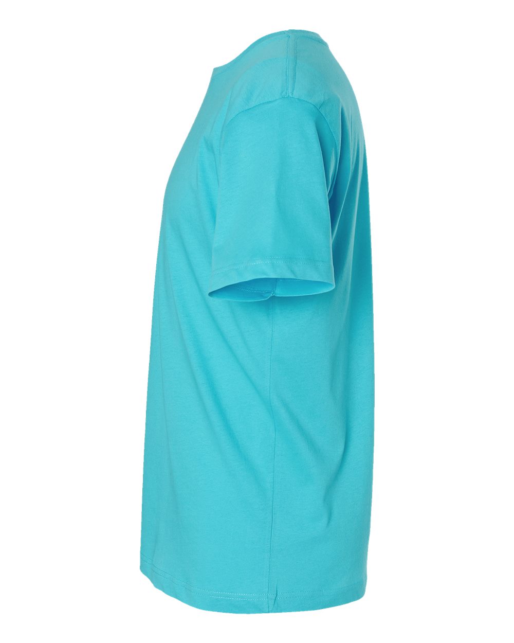 Left View of Caribbean Fine Jersey Tee - 6901