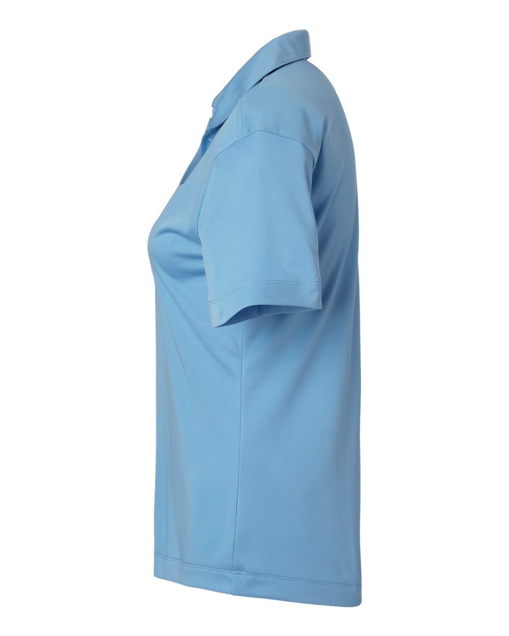 Left View of Carolina Blue Pro-Lock Women&#39;s Performance Polo - 41800L
