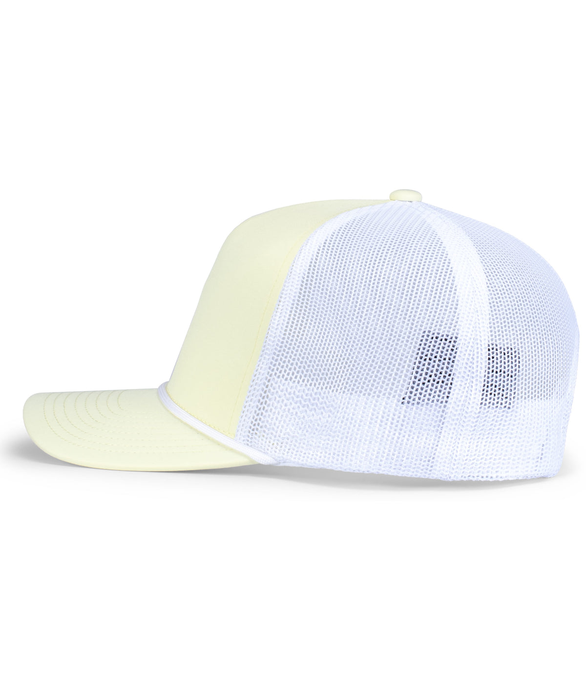 Left View of CELESTIAL YELLOW/WHITE WEEKENDER TRUCKER