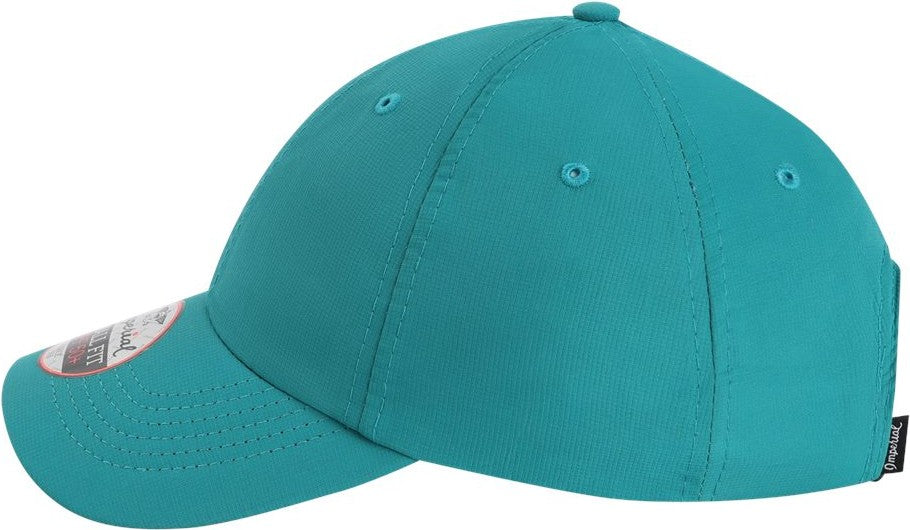 Left View of Cerulean Blue The Original Small Fit Women&#39;s Performance Cap - L210P
