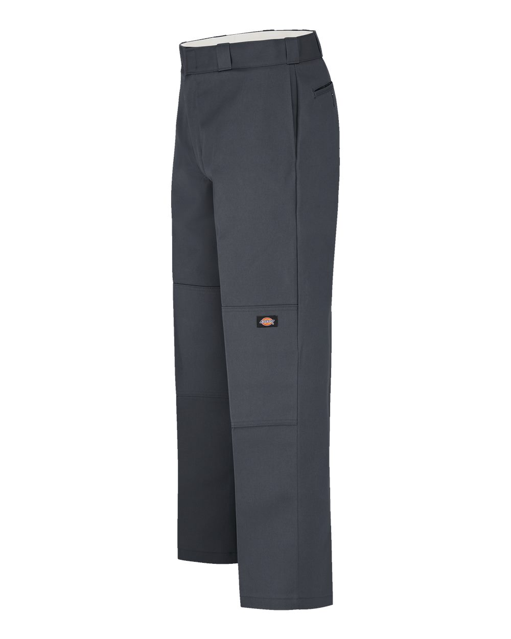Left View of Charcoal - 34I Double Knee Work Pants - Extended Sizes - 8528EXT
