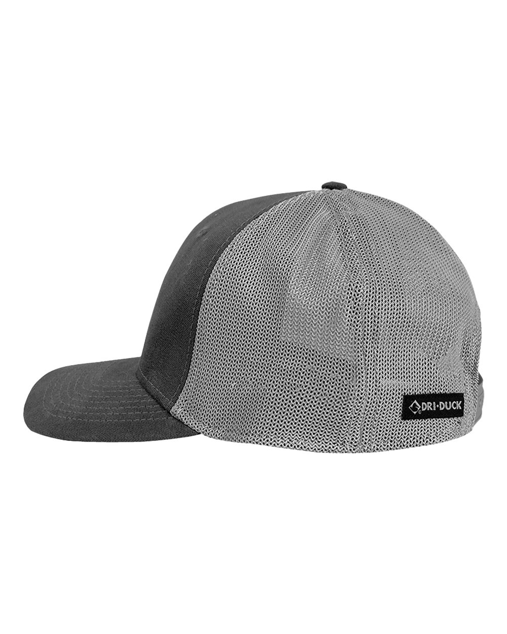 Left View of Charcoal/ Fog Hudson Flex Cap - 3028