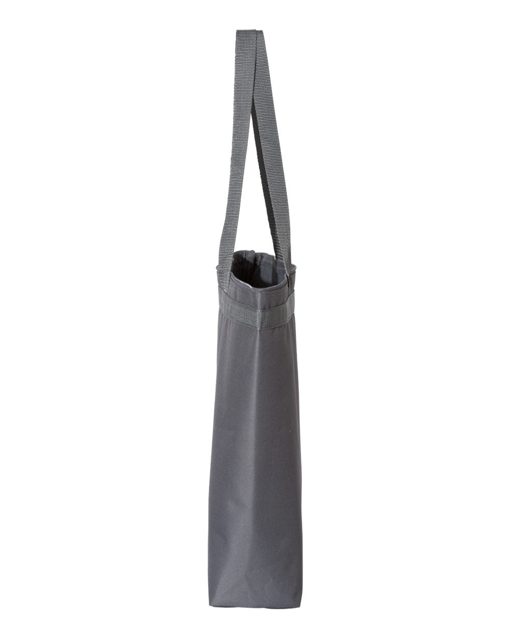 Left View of Charcoal Melody Large Tote - 8802