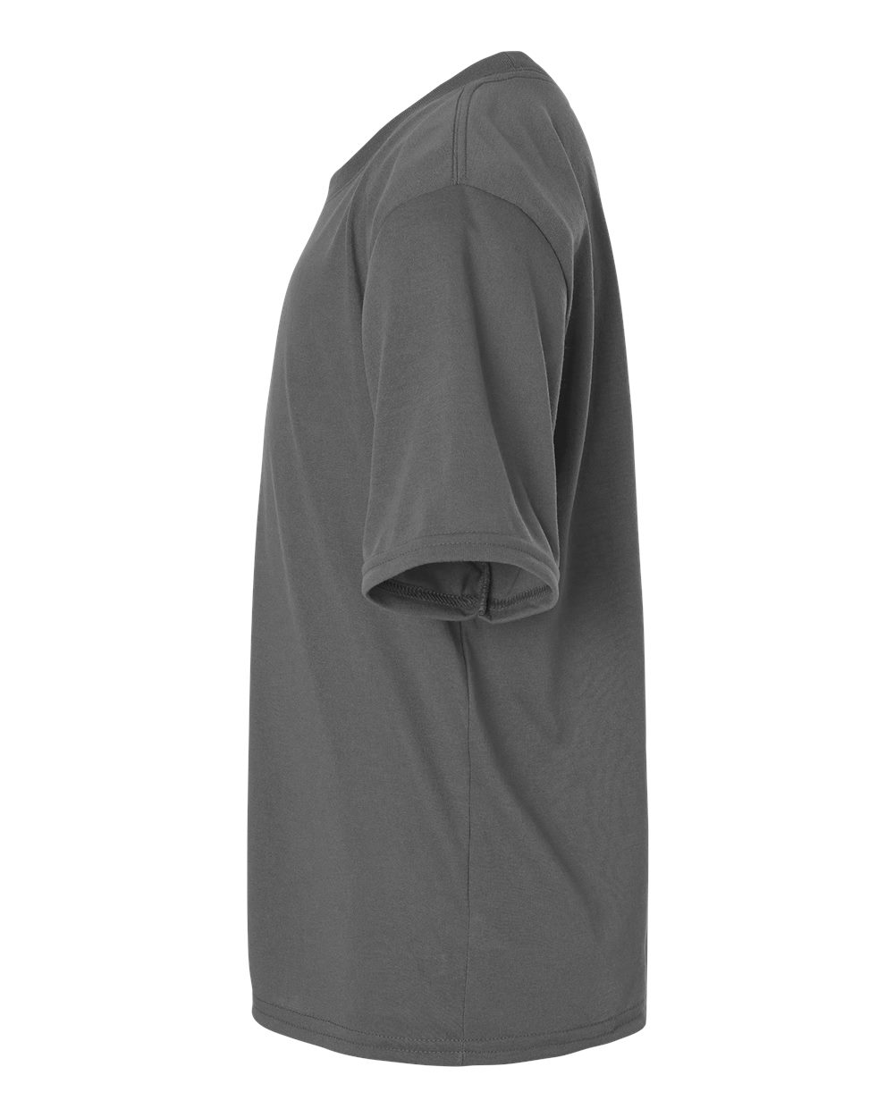 Left View of Charcoal Performance® Youth T-Shirt - 42000B