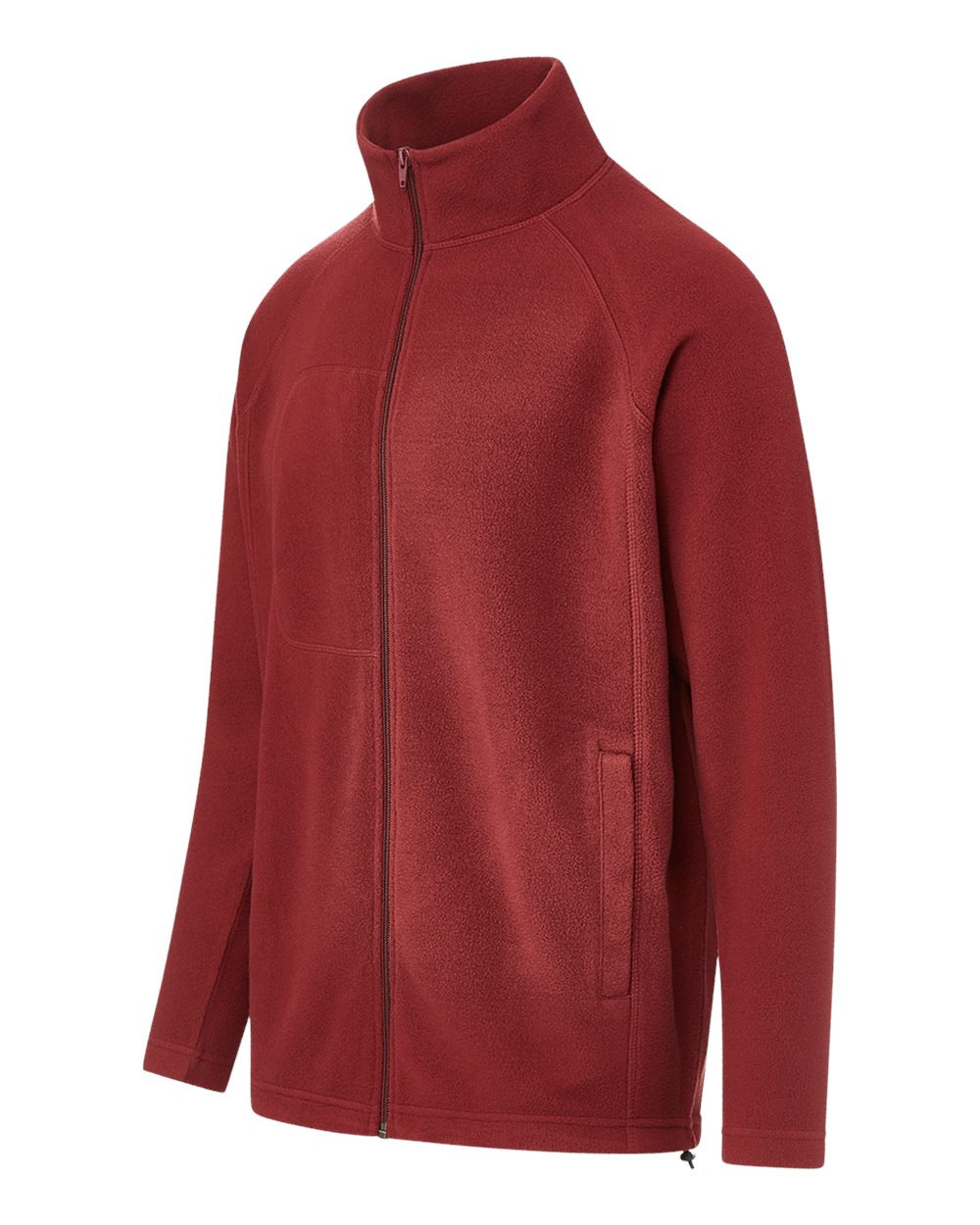 Left View of Cinnamon Whisper Fleece™ Full-Zip Jacket - 24138
