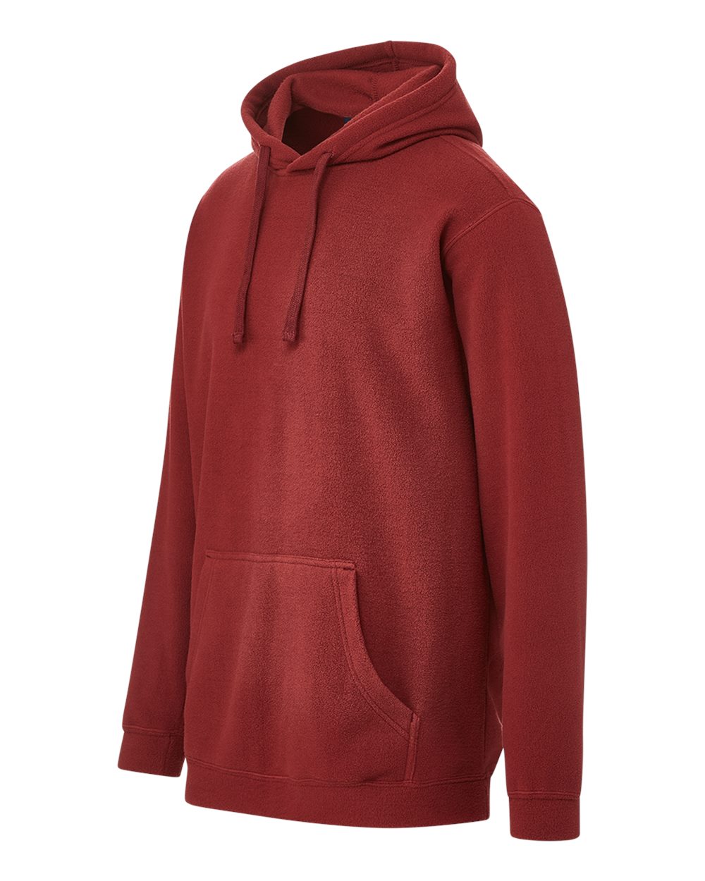 Left View of Cinnamon Whisper Fleece™ Hooded Sweatshirt - 24701