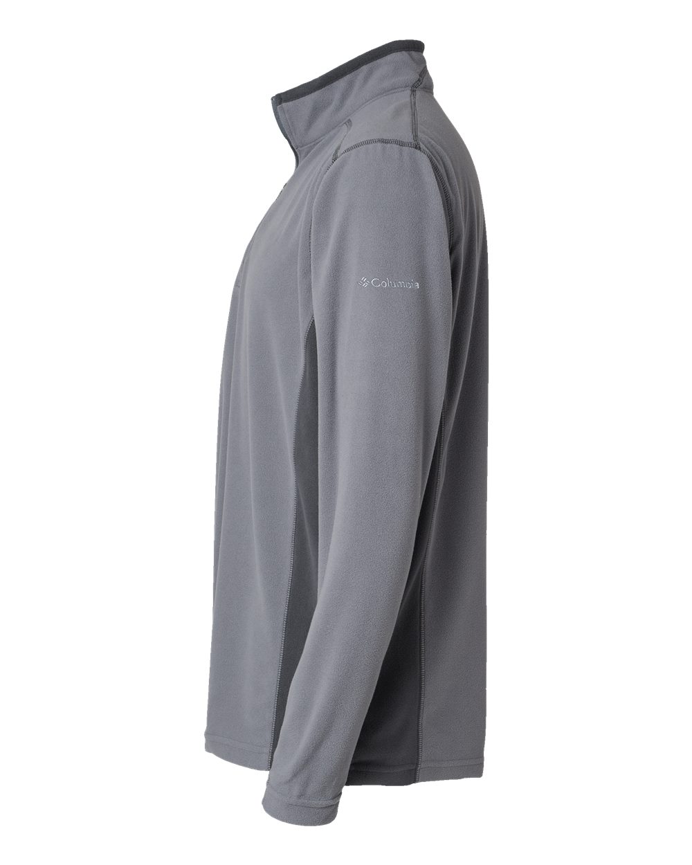 Left View of City Grey/ Shark Klamath Range™ II Half-Zip Pullover - 212469