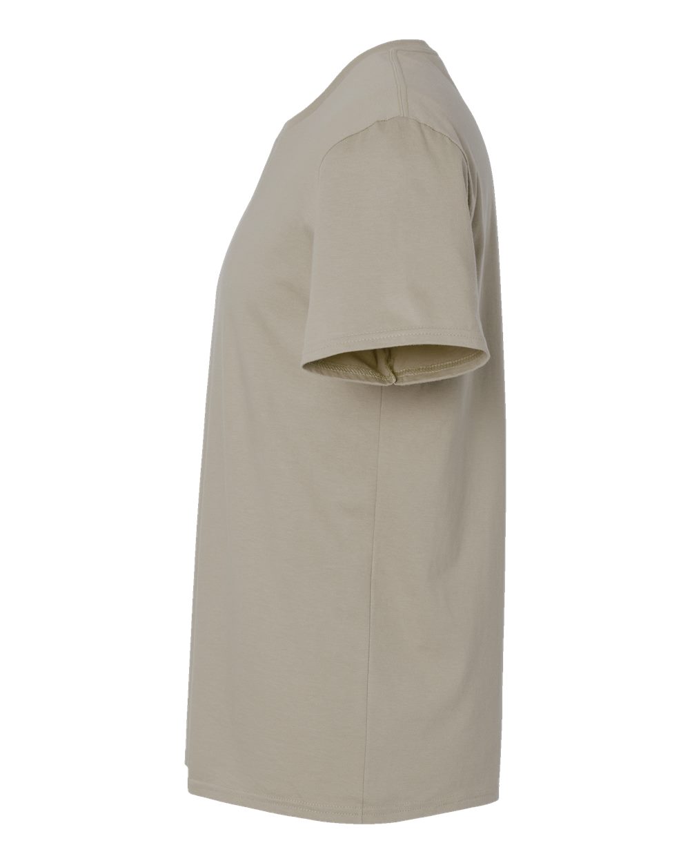 Left View of Clay Premium Cotton T-Shirt - 570MR