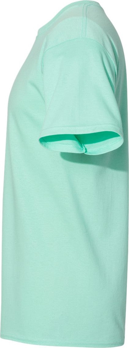 Left View of Clean Mint Essential-T T-Shirt - 5280