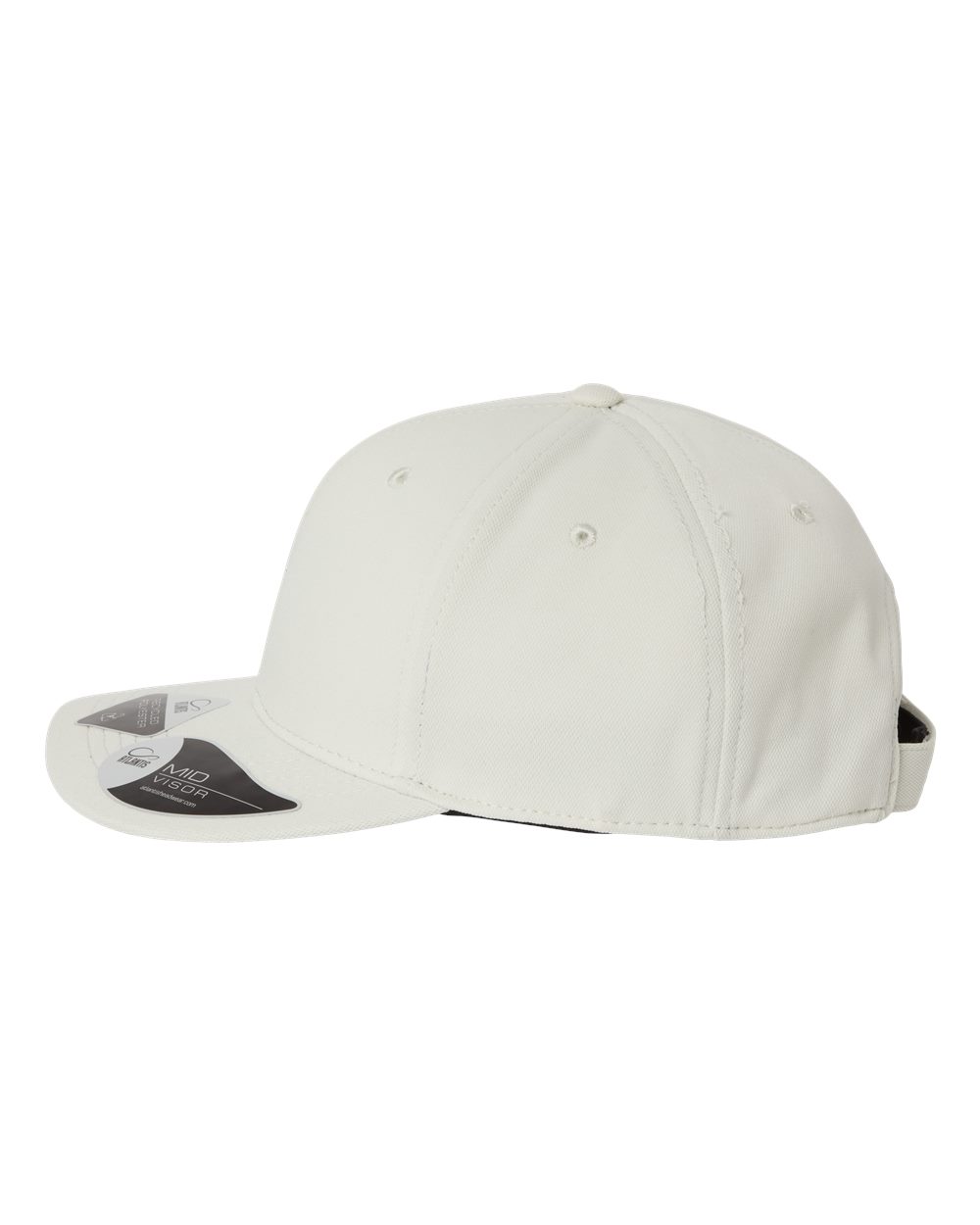 Left View of Coconut Milk Sustainable Honeycomb Cap - SKYE