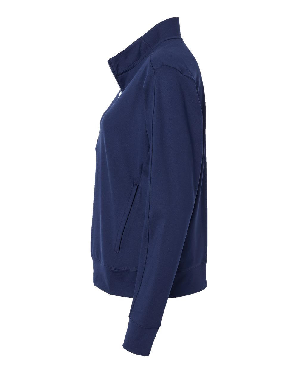 Left View of Collegiate Navy Women&#39;s Ultimate365 Quarter-Zip Pullover - A1002