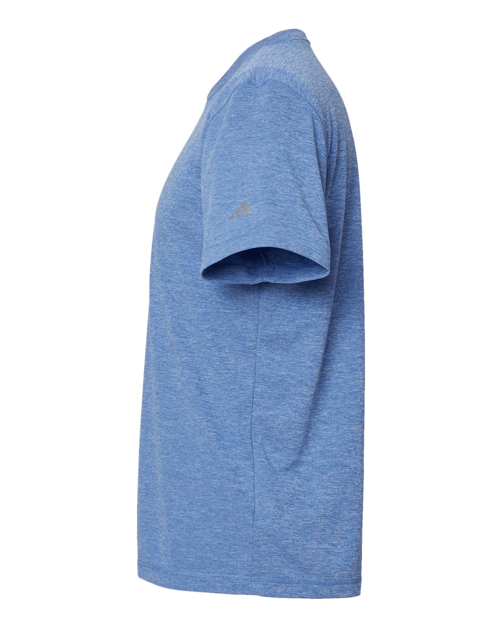 Left View of Collegiate Royal Heather Sport T-Shirt - A376