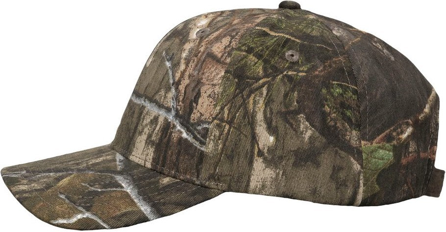 Left View of Country DNA Licensed Camo Cap - LC10
