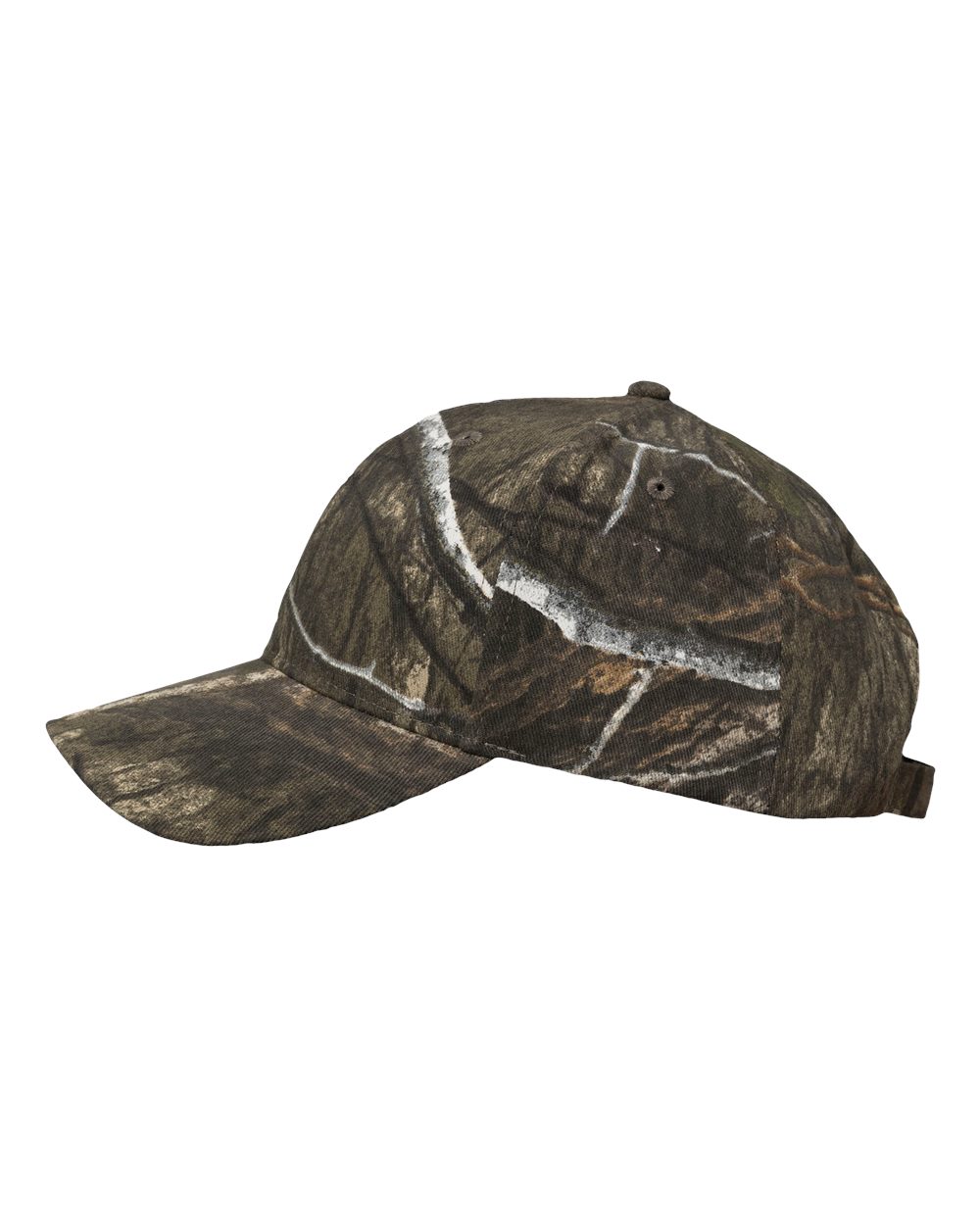 Left View of Country DNA/ USA Flag Camo Woven USA Flag Cap - LC350