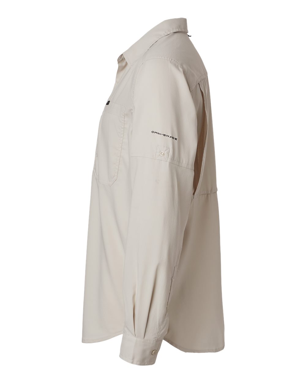 Left View of Dark Stone Silver Ridge™ Utility Lite Long Sleeve Shirt - 201293