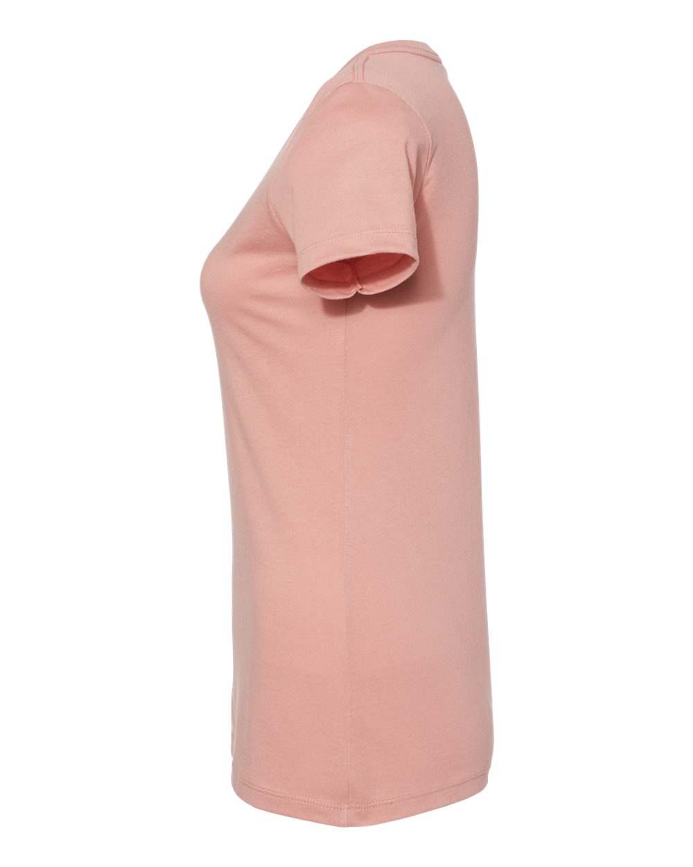 Left View of Desert Pink Women&#39;s Ideal V-Neck T-Shirt - 1540