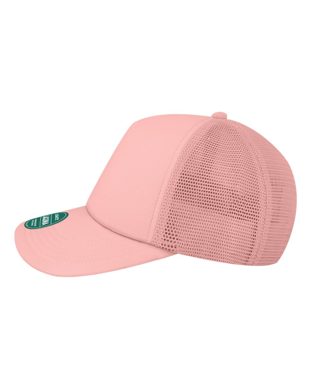 Left View of Dusty Rose Laguna Cap - LTA