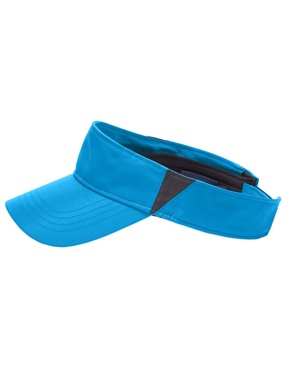 Left View of Electric Blue/ Carbon Drive Performance Visor - CE002