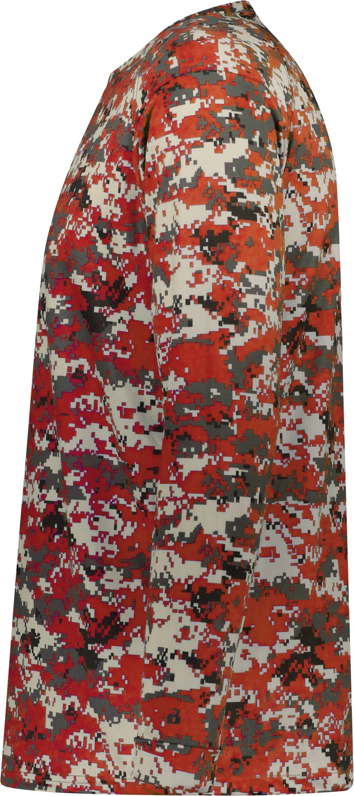 Left View of F053 DIGITAL L/S TEE