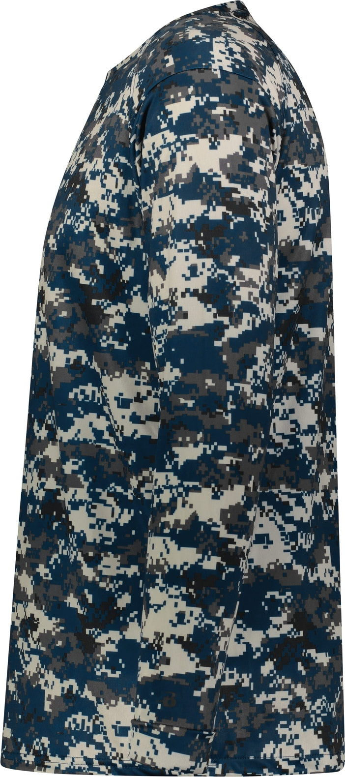 Left View of F058 DIGITAL L/S TEE