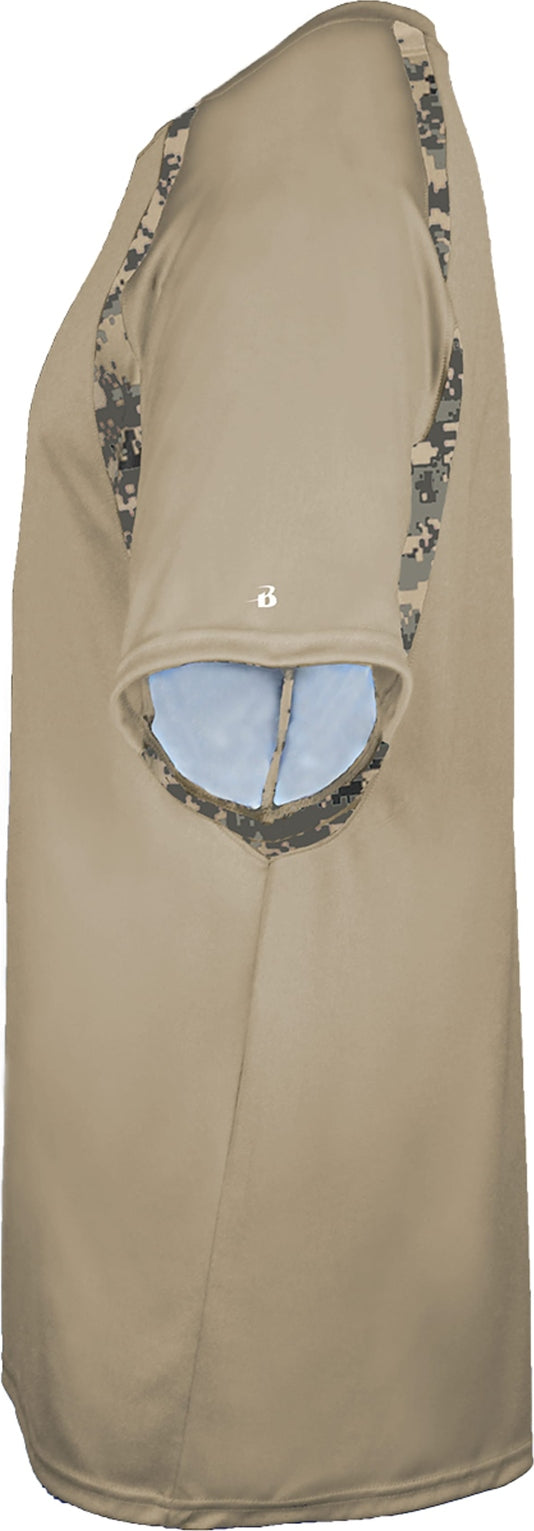 Left View of F086 DIGITAL HOOK TEE