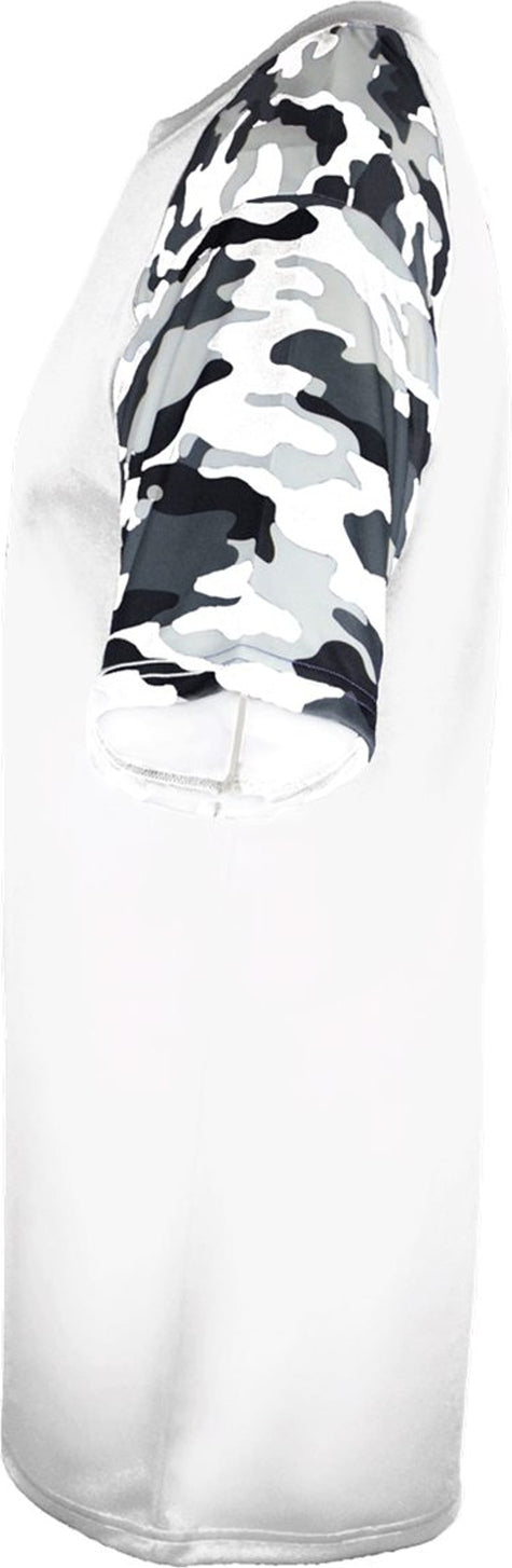 Left View of F125 CAMO SPORT TEE