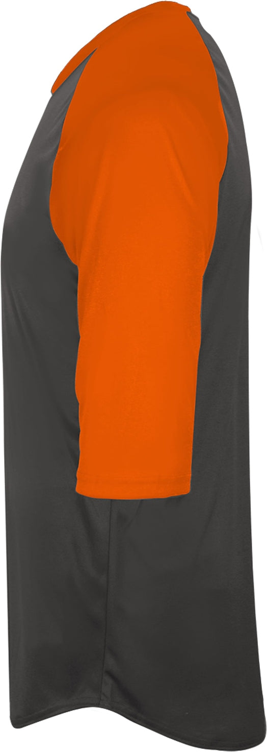 Left View of F205 YOUTH B-BASEBALL TEE