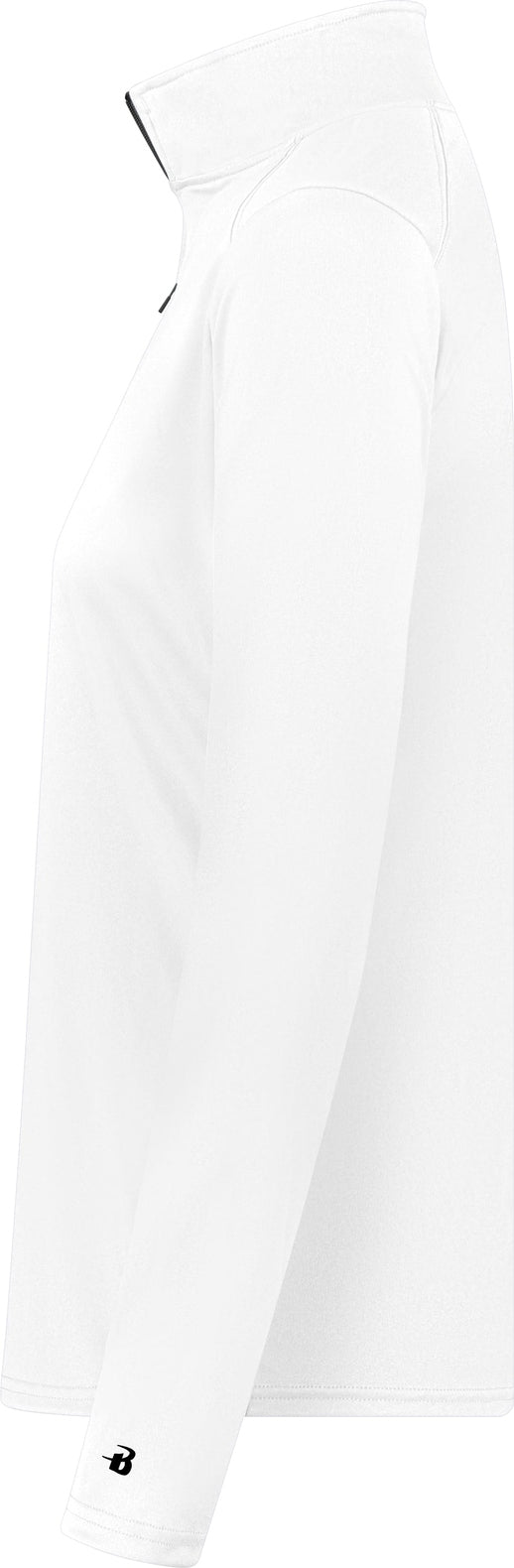 Left View of F221 LADIES B-CORE 1/4  ZIP