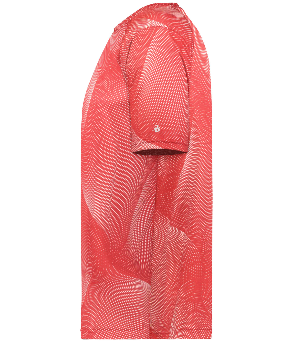 Left View of F781 YOUTH WARP TEE