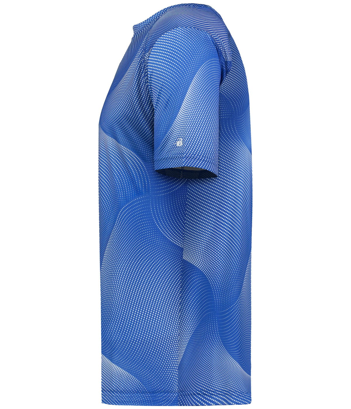 Left View of F782 YOUTH WARP TEE