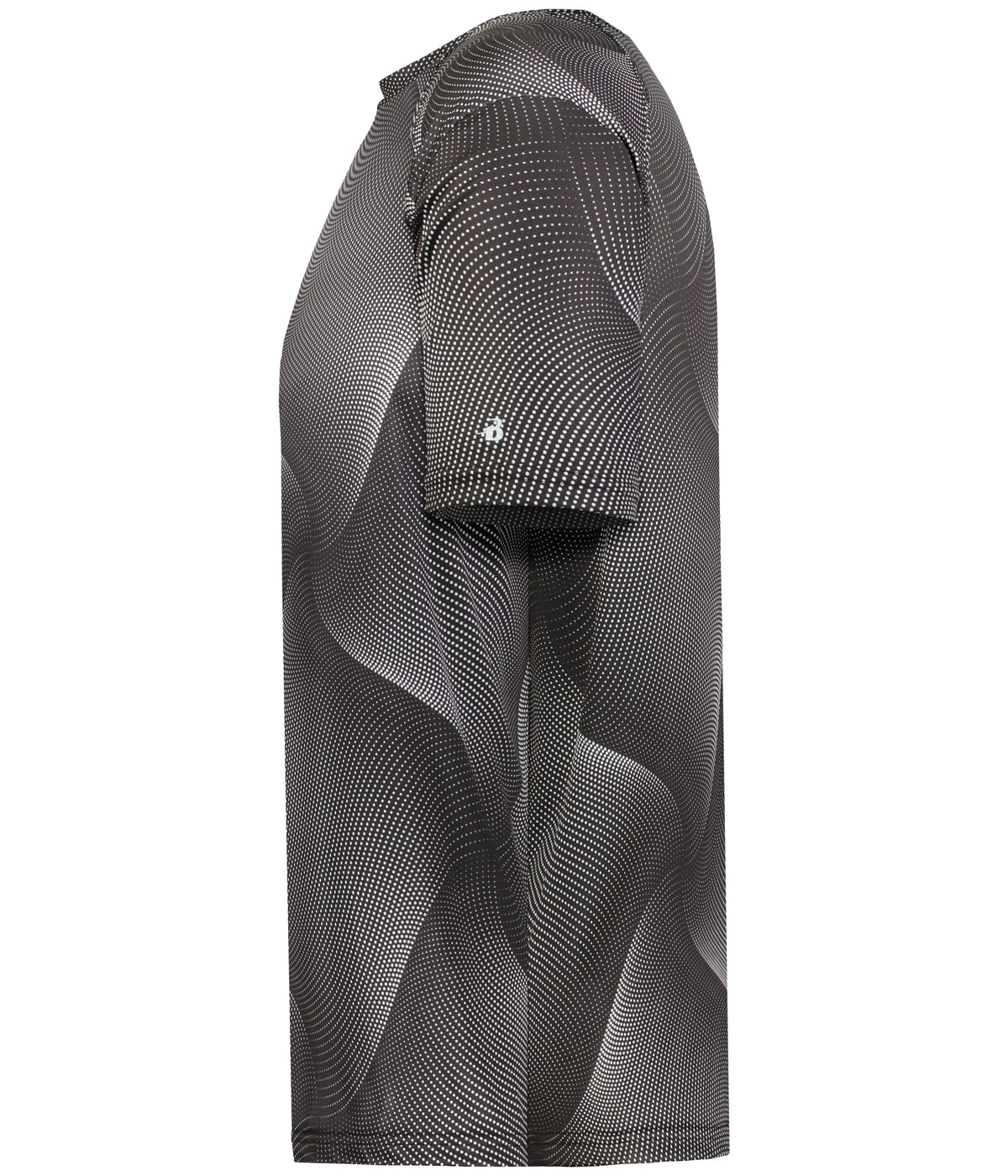 Left View of F784 YOUTH WARP TEE