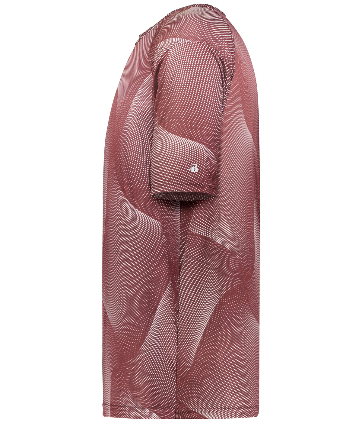 Left View of F786 YOUTH WARP TEE