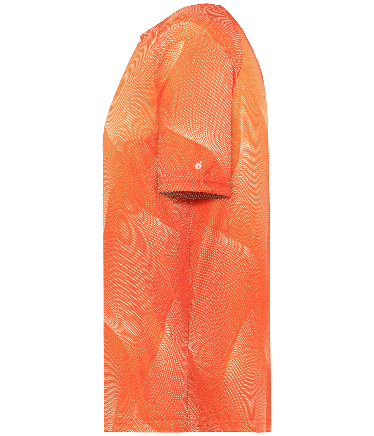 Left View of F789 YOUTH WARP TEE