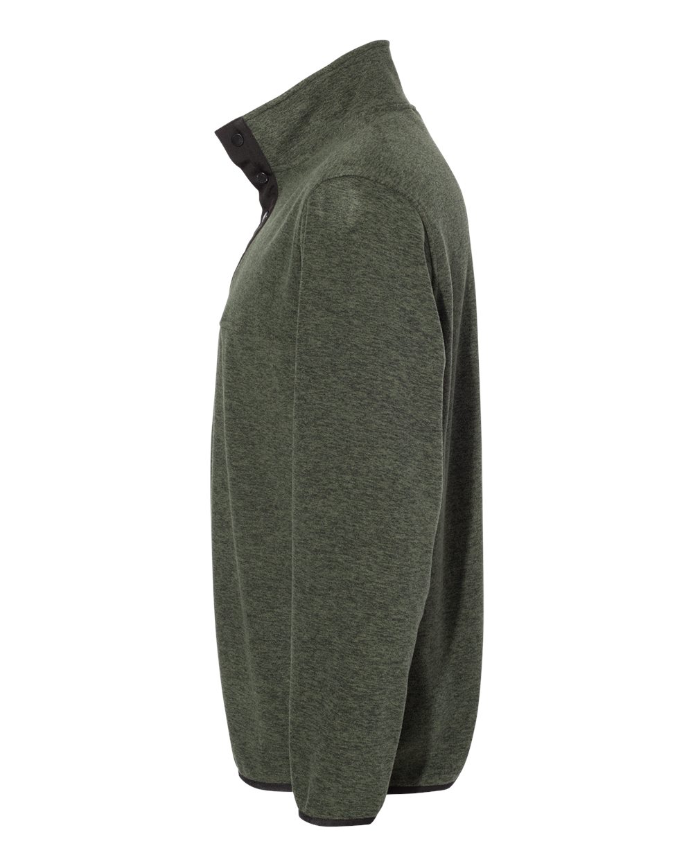 Left View of Fatigue Denali Mountain Fleece Pullover - 7352