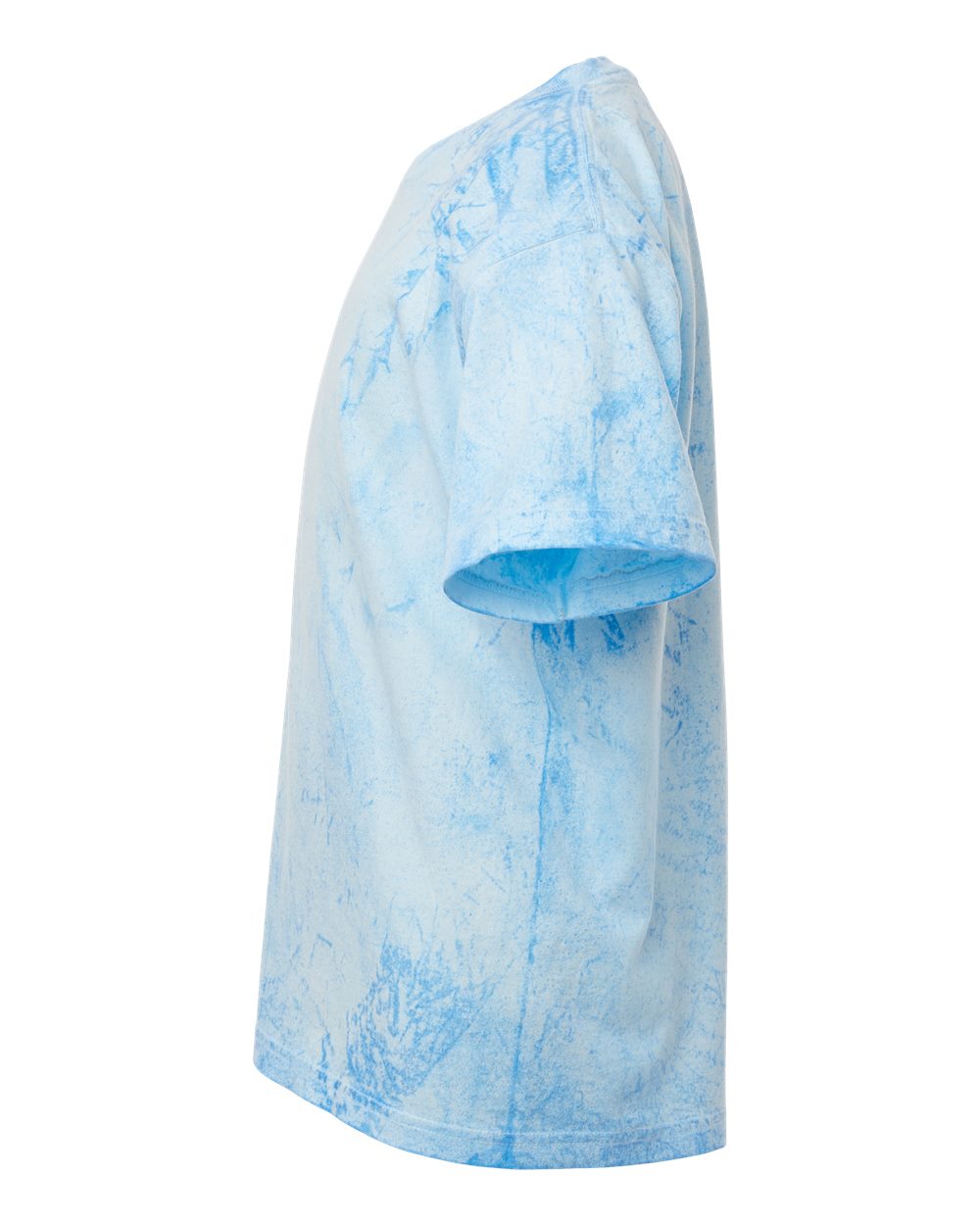 Left View of Fiji Blue Colorblast™ Youth Heavyweight T-Shirt - 1745Y