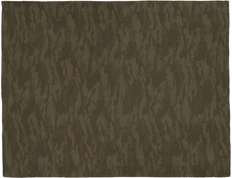 Left View of Forest Camo Special Blend Blanket - INDBKTSB