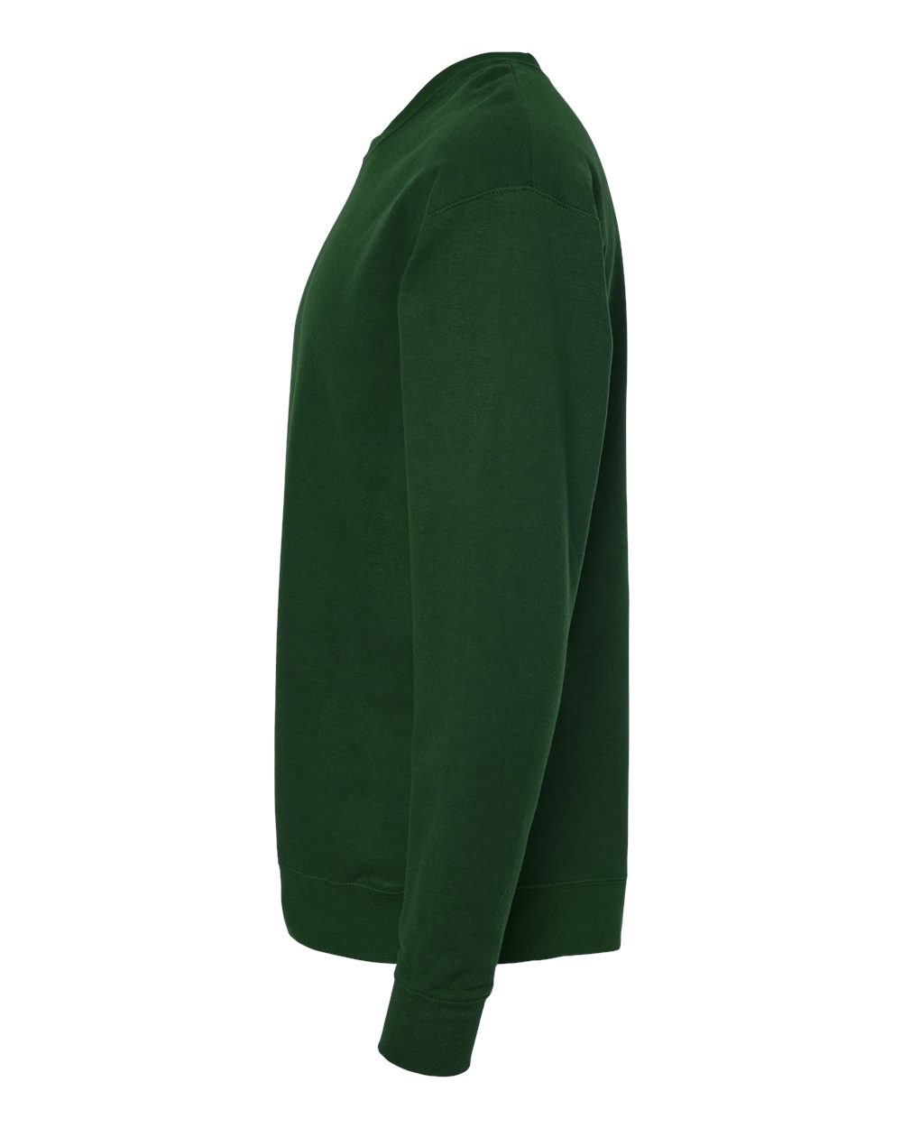 Left View of Forest Fleece Crewneck Sweatshirt - 340